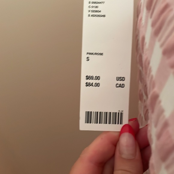 Urban outfitters pink and white dress perfect for summer - Picture 2 of 2